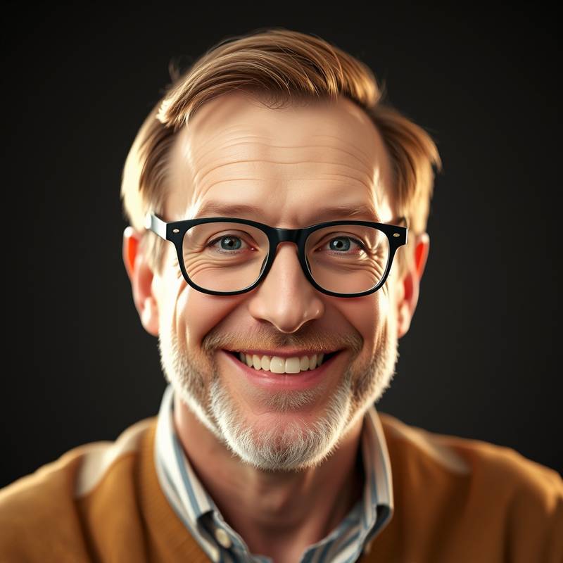 Instructor John Smith, wearing glasses and a friendly expression.
